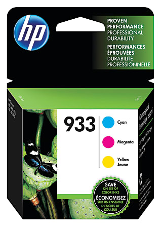 Remanufactured Cyan/Magenta/Yellow Ink, Replacement for 933 (N9H56FN), 330 Page-Yield, Ships in 1-3 Business Days