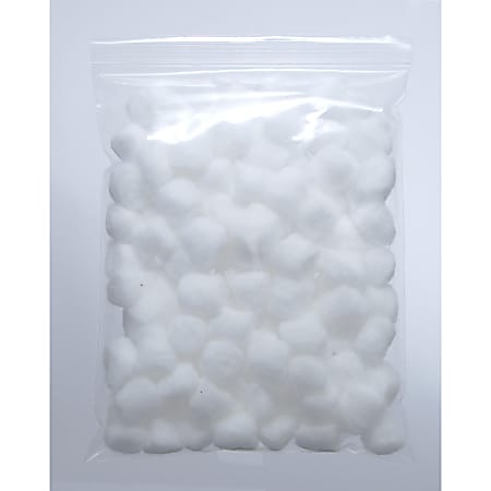 Elkay Plastics Clear Line Single-Track Seal-Top Bags, 6" x 8", Box Of 1,000