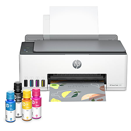 HP Smart Tank 5101 Wireless All-in-One Cartridge-free Ink Tank Color Printer With Up To 2 Years Of Ink Included (1F3Y0A)