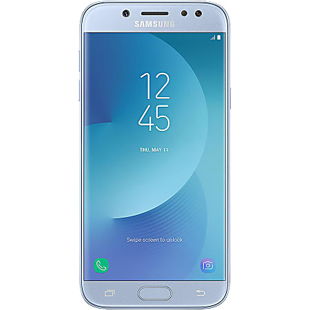 Samsung Galaxy J7 Pro J730G Cell Phone, Blue Silver, PSN101015