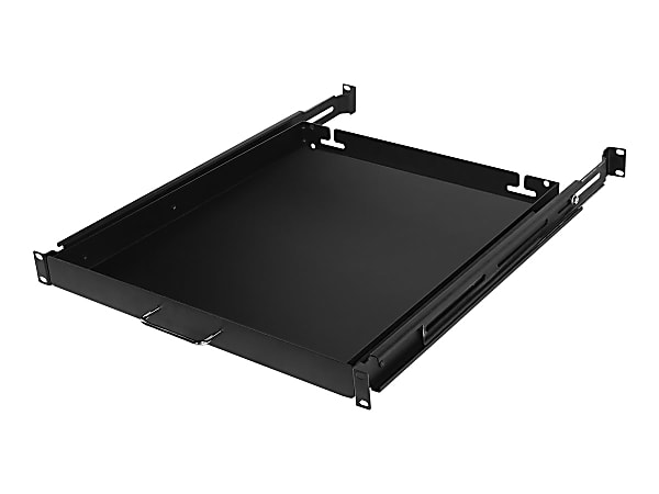 CyberPower Carbon CRA50004 - Rack keyboard shelf (sliding) - black - 1U - for Carbon CR24U11001, CR25U40001, CR42U11001, CR45U40001