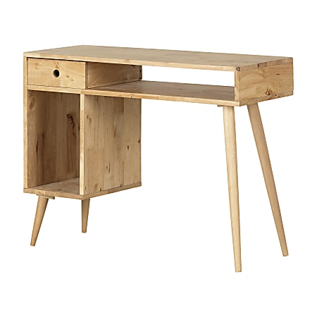 South Shore Kodali 40"W Computer Desk, Natural Wood