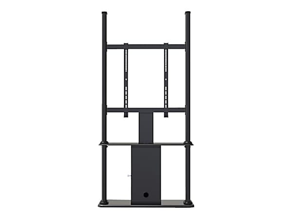 StarTech.com Digital Signage Display Stand - Black - Locking - Cable Management - Portrait Kiosk Enclosure (DSIGNAGESTND)