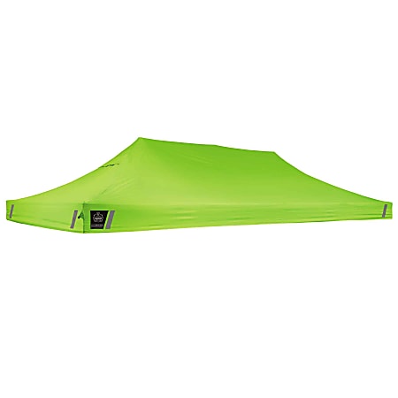 Ergodyne SHAX 6015C Replacement Pop-Up Tent Canopy, 10' x 20', Lime