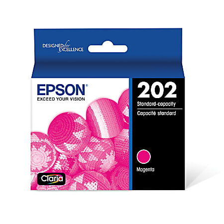 Epson® 202 Claria® Magenta Ink Cartridge, T202320-S