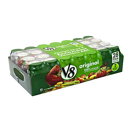 V8 Original Vegetable Juice, 11.5 Oz, Pack Of