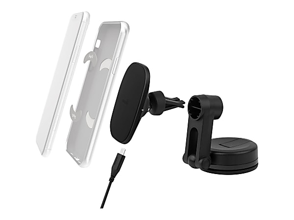Moshi SnapTo - Car wireless charging holder - 10 Watt