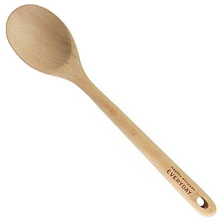 Martha Stewart Everyday Cooking Utensil Spoon, Brown