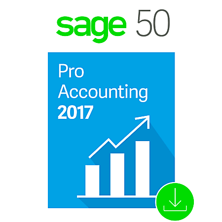 Sage 50 Pro Accounting 2017 US, Download Version