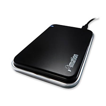 Imation USB Apollo Hard Drive 320GB, Black, Portable Hard Drive