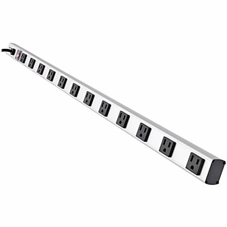 Eaton Tripp Lite Series Power Strip 120V Right Angle 5-15R 12 Outlet 15' Cd 36" - Power strip - AC 120 V - PS3612RA