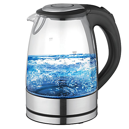 Electric glass shop tea kettle