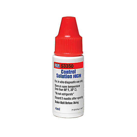 Prodigy® Control Solution, High, 4 mL