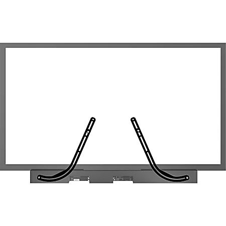 Kanto SB100 Mounting Bracket for Sound Bar Speaker, Flat Panel Display - Black - 22 lb Load Capacity - Steel - 1
