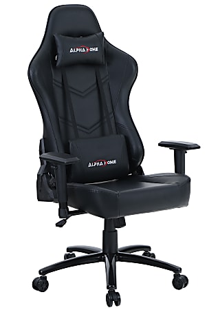 ALPHA HOME Ergonomic Gaming Office Computer Chair, Black