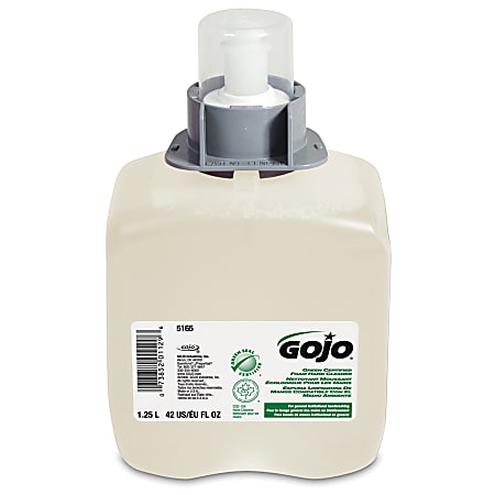 GOJO® FMX-12 Green Seal Certified Foam Hand Soap Cleaner, Unscented, 42 Oz Bottle