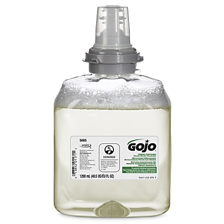 Gojo Green Certified Foam Hand Cleaner 7.5 fl oz 221.8 mL Push Pump  Dispenser Hand Clear Bio based 6 Carton - Office Depot