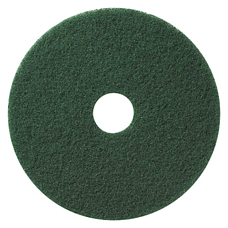 Americo® Pad for Scrubbing Floors, 20" Diameter, Green, Box Of 5