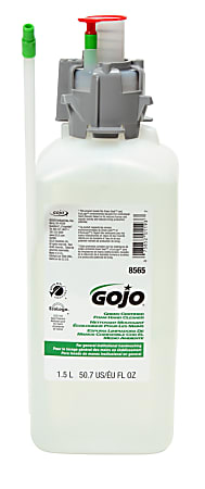 GOJO® Green Seal Certified Sanitary Sealed Counter-Mount Liquid Hand Soap, Unscented, 50.7 Oz Refill
