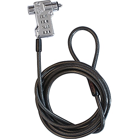 CODi 4-Digit Combination Cable Lock - (Universal Laptop Security Lock)