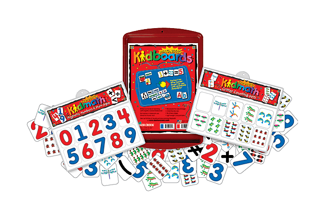 Barker Creek® Magnets, Learning Magnets®, Numbers And Counting Units Activity Kit, Grades Pre-K+, Pack Of 50