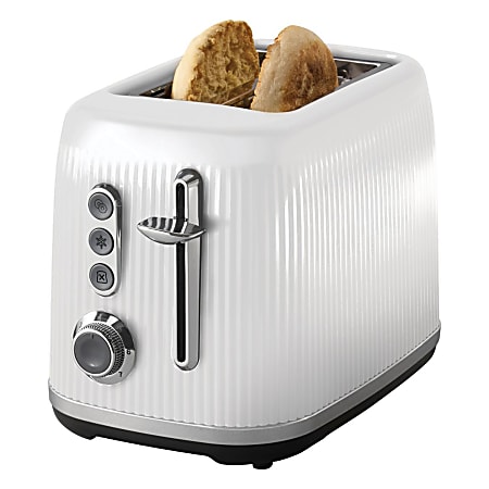 Oster Retro 2-Slice Extra Wide Slot Toaster, White