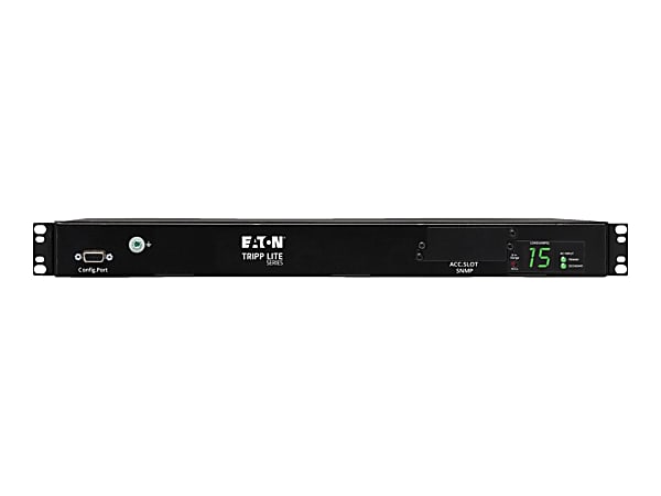 Tripp Lite PDU Metered ATS 2/2.4KW 200/240V 10 C13 2 C14 3.6M Cords 1URM - Horizontal rackmount - power distribution unit (rack-mountable) - 10 A - AC 200/208/220/230/240 V - 2.4 kW