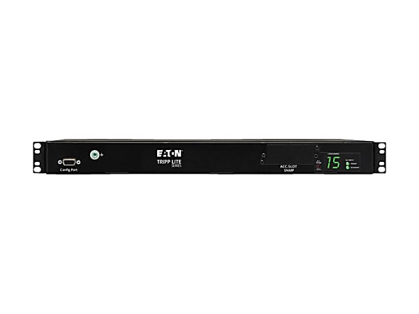 Tripp Lite PDU Metered ATS 2/2.4KW 200/240V 10 C13 2 C14 3.6M Cords 1URM - Horizontal rackmount - power distribution unit (rac - PDUMH15HVAT