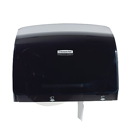 Kimberly-Clark Professional™ 50% Recycled Electronic Touchless Coreless JRT Bathroom Tissue Dispenser, Smoke/Gray