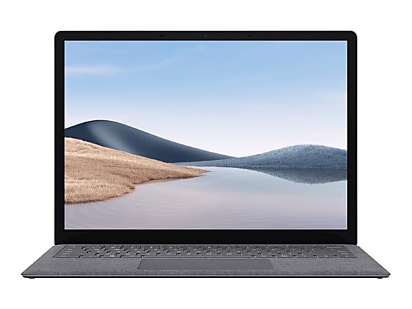 Microsoft Surface Laptop 4 13.5" Touchscreen - AMD Ryzen 5 4680U Hexa-core (6 Core) - 8 GB Total RAM - 256 GB SSD - Platinum - AMD Chip - Windows 10 - AMD Radeon Graphics