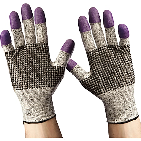 Kimberly-Clark® KleenGuard Purple Nitrile Gloves, Large, Purple