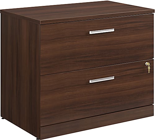 Sauder Affirm® Commercial 33-3/8"W x 23-1/2"D Lateral 2-Drawer File Cabinet, Noble Elm™