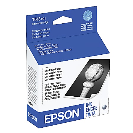 Epson® T013 (T013201) Black Ink Cartridge