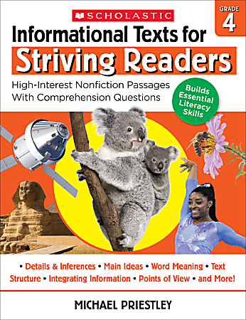 Scholastic Informational Texts For Striving Readers: Grade 4