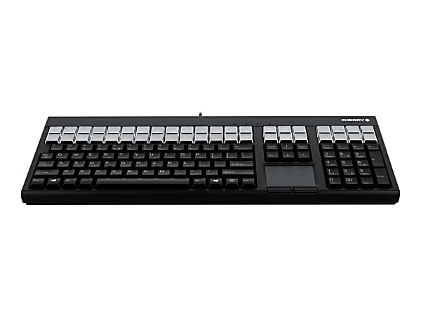 CHERRY LPOS G86-71401 - Keyboard - with touchpad - USB - QWERTY - US - black