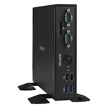 Shuttle XPC DS68U Desktop Computer - Intel Celeron 3855U 1.60 GHz - 32 GB DDR3L SDRAM - Slim PC