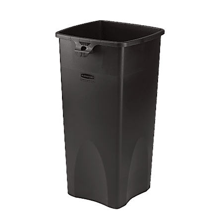 Lid for 16-23 Gallon Rectangular Rubbermaid Trash Can - Black