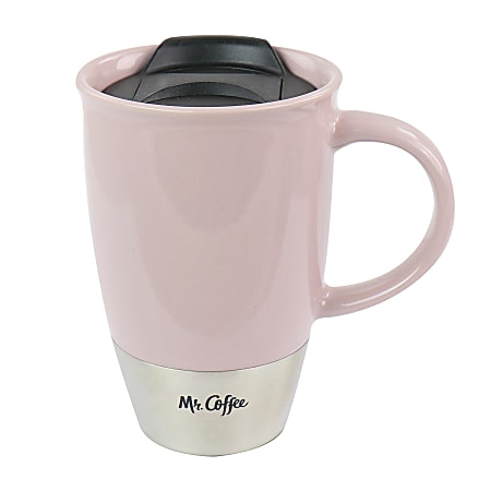 Mr. Coffee Traverse 16 fl.oz. Stainless Steel and Ceramic Travel