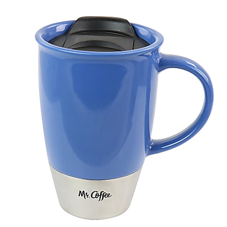 Mr coffee ceramic travel mug best sale