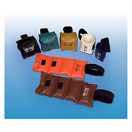 The Cuff® Wrist/Ankle Weight, 3 Lb, Gold