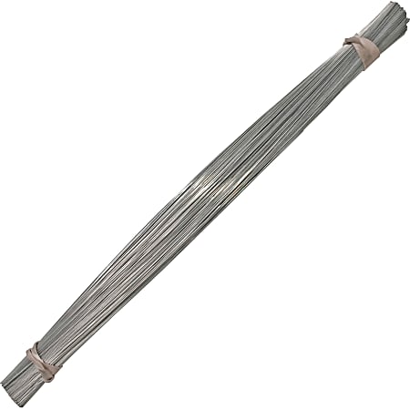 Advantus Annealed Steel Tag Wire - 12" - 1000/Pack - Galvanized Steel