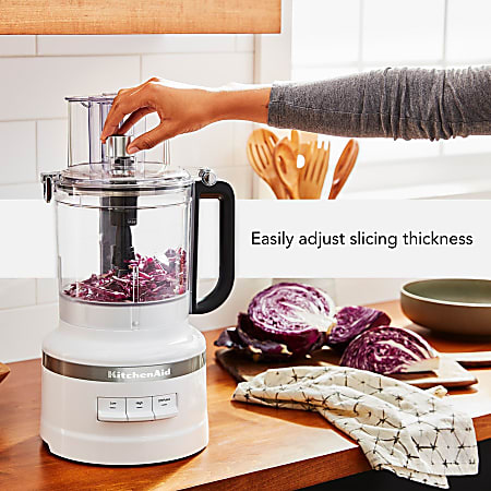 Kitchenaid food processor shredding disc top