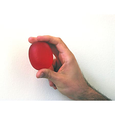 Cando Gel Hand Exercise Ball X Light Yellow Office Depot