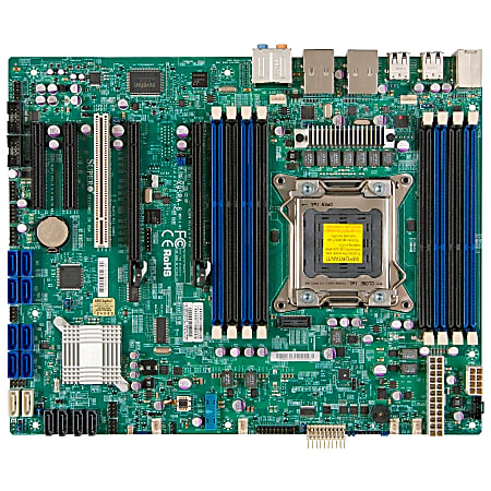 Supermicro X9SRA Server Motherboard - Intel Chipset - Socket R LGA-2011 - Retail Pack