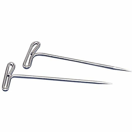 年末のプロモーション大特価！ Gem Office Products T Pins 2 Silver Box Of 100 - Office Depot 事務用品