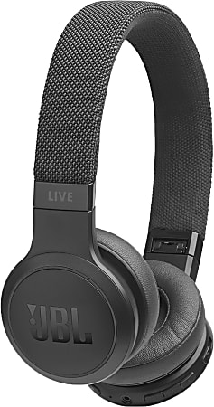 JBL LIVE 400BT Wireless On-Ear Headphones, Black