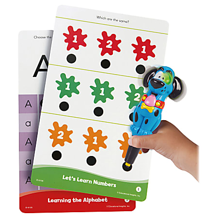 Learning Resources Hot Dots Jr School Learning Set - Theme/Subject: Learning - Skill Learning: Color, Letter, Number, Shape - 4-6 Year