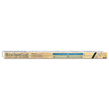 Bona® SuperCourt™ Athletic Floor Care System, 60" Head, 66" Handle, Blue