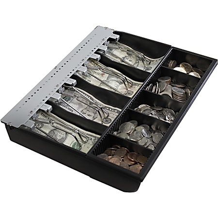 Adesso 13" POS Cash Drawer Tray - 4 Bill/5 Coin Compartment(s)