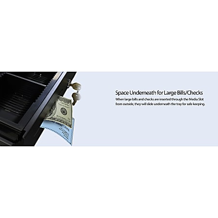 ADESSO MRP-CD13 13in RJ12 POS Cash Drawer MRPCD13